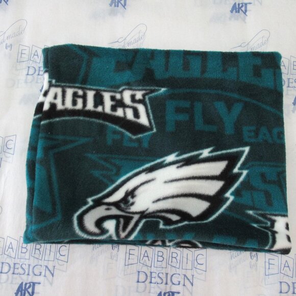 NFL Philadelphia Eagles Fleece Neckwarmer: Winter Cowl Scarf - Picture 2 of 7